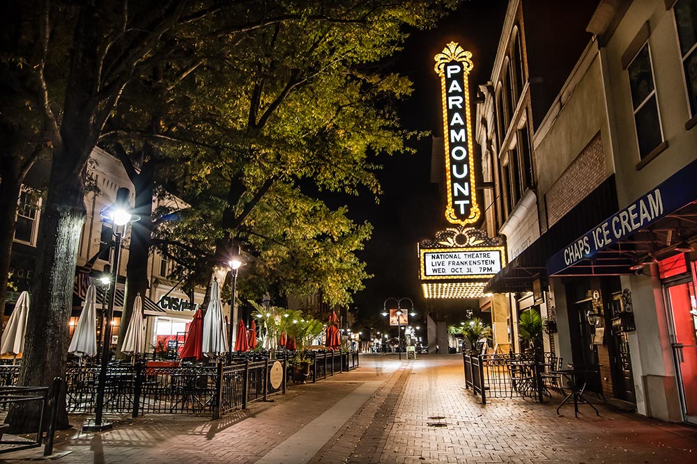 The Paramount Theater in Charlottesville